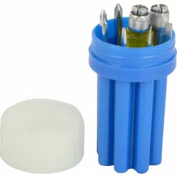 GLOBALSS PYE 8 In 1 Screwdriver Set Stainless Steel 6.0x0.8, 3.5x 0.5 mm (Pack of 8) image 4