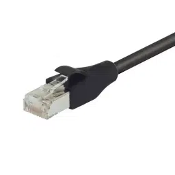 L-COM PATCH CABLE, RJ45 PLUG, CAT6, 600MM, BLK, TRD695SCR-BLK-2-picture-30