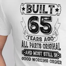 Seekbuylove Men Bio Finish Typography Printed Pure Cotton T-shirt image 5