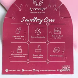 AccessHer Gold-Plated Artificial Stones Studded Contemporary Drop Earrings image 5