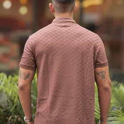 Maniac Men Polo Collar Slim Fit T-shirt image 5
