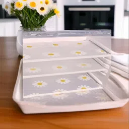 Mopak Decor White Set of 1 Regular Shelf Liner Organisers-picture-42