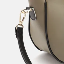 Mast & Harbour Colourblocked Structured Sling Bag image 2