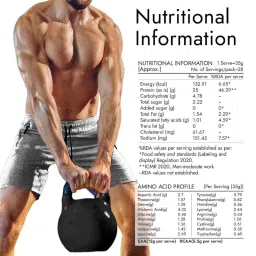 kapiva ayurveda Kapiva TestoFuel Shilajit Whey Protein, 5.5g BCAA, Faster Absorption - Cookies & Cream image 4