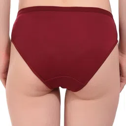 Moda Rapido Pack Of 3 Hipster Briefs MDRP-UG-KAMI-Mrn-pch-tq-P3-S image 2