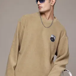 The Roadster Lifestyle Co. Sherpa Sweatshirt-image-84