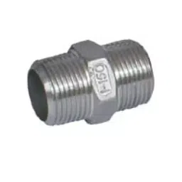 Valson 3/8 inch Hex Nipple Screwed Bsp Stainless Steel Silver-picture-25