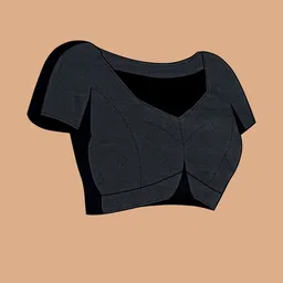 Moda Rapido Colourblocked Pure Cotton Designer Block Print Saree image 3