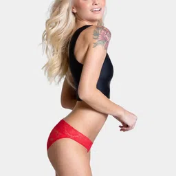 Ribald The Neech Women Combo Of 2 Soft & Seamless Lace Detailed Panty image 4