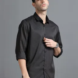 COOL COLORS Men Slim Fit Casual Shirt image 4