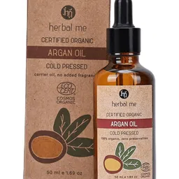 HERBAL ME Cold Pressed Argan Oil For Hair & Skin - 50 ml-image-77