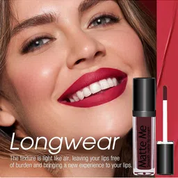 A.D.S Matte Me Liquid Lipstick- 4ml-18-Wonder Gloss image 3