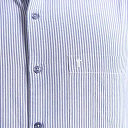 TRIGGER Men Slim Fit Striped Casual Shirt image 3