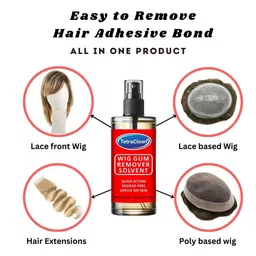 TetraClean Unisex Hair Wig Gum Remover - 120 ml image 5