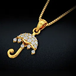 Joyalukkas Women 22Kt Gold Solcover Pendant - 0.964 g image 4