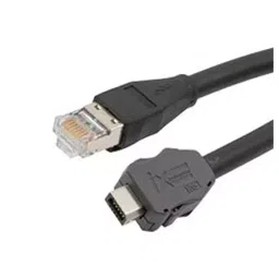 L-COM ENET CORD, IX A PLUG-RJ45 PLUG, 6.6 , TRGIX603LZ-BLK-2M-picture-20