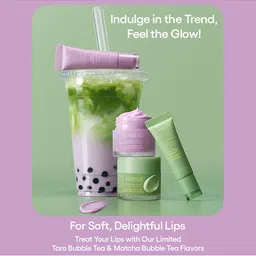 LANEIGE Lip Sleeping Mask with Vitamin C & Shea Butter 20g - Matcha Bubble Tea image 3