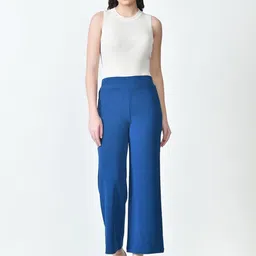 CORSICA Women Relaxed High-Rise Trousers-image-90