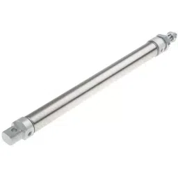 RS PRO Pneumatic Roundline Cylinder-25mm Bore, 250mm Stroke, ISO 6432 Series, Double Acting,3043892 image 3