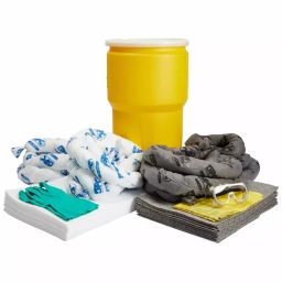 BRADY Spill Kit 13 gal Volume Absorbed Per Kit Gray/White, 792WF0-picture-41