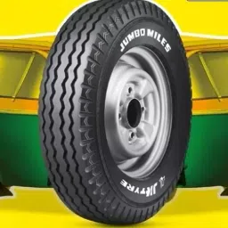 jk tyre JK Tyres Jumbo Miles SL 4.00-8 Tyre for 3 Wheeler image 2