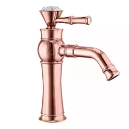 Aquieen Luxury Rose Gold Brass & Copper Basin Mixer Tap, AQN 196-image-31