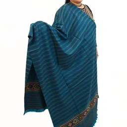 Vrinde Women Striped Printed Shawl-image-91