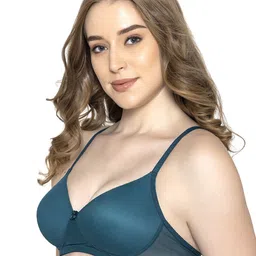 B'ZAR Full Coverage Lightly Padded Everyday Mesh T-Shirt Bra With All Day Comfort image 4