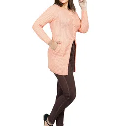 Varenyam Women Longline Cardigan image 2