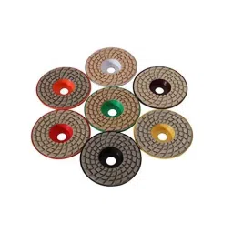 Sarrah 100 mm (4 Inch) 2 Grit Diamond Polishing Pad (Pack of 15 Pcs)-picture-35