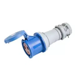 THERMOSPAN Industrial Standard Socket Plastic 63 A 3P+N+E IP67, Blue & Grey-picture-27