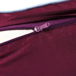 ZEBA Maroon & Grey Ethnic Motifs Square Cushion Covers image 5