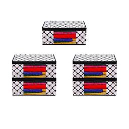 AMAK INC Black Fabric Multi-Utility Wardrobe Organisers-picture-0