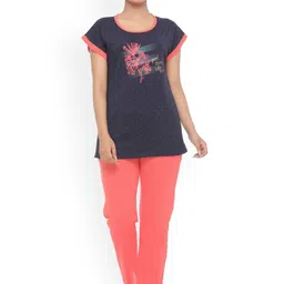 WOOL 4U Women Printed Night suit-image-49