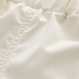 INCLUD Girls Self Design Short Sleeves T-shirt With Shorts image 5