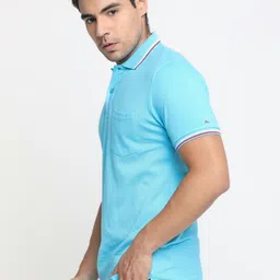 Masculino Latino Plus Men Polo Collar Bio Finish T-shirt image 2