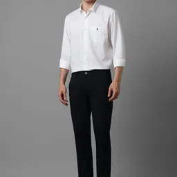 Louis Philippe Sport Men Slim Fit Mid-Rise Trousers image 5
