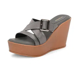 Valentino Women Solid Wedge Heels image 2