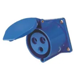 THERMOSPAN Industrial Mounted Socket Plastic 63 A 3P+N+E IP67, Blue-picture-28