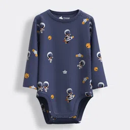 Orange Sugar Infants Pack Of 2 Printed Cotton Bodysuits image 5