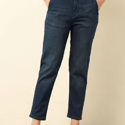 U.S. Polo Assn. Women Mom Fit Stretchable Cotton Jeans-picture-41