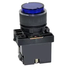 C&S Electric LED Type Projecting Illuminated Push Button Actuator Blue 48 V DC 22.5 mm Mounting Dia, RCP2-BWL167-picture-38