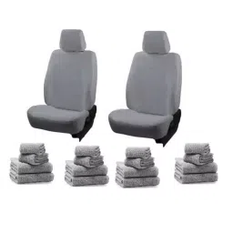 Oscar Maruti Suzuki Esteem Car Seat Cover Grey AUT-SN-4215-picture-29