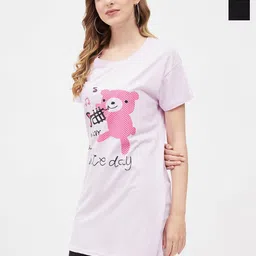 Dreambe Women 2 Pockets T-shirt-picture-38