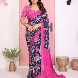Moda Rapido Floral Printed Saree-picture-24