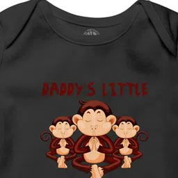 THE PRINT PLATTER Infants Graphic Printed Envelope Neck Cotton Bodysuit image 2