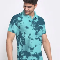 SZN Men Printed Polo Collar Moisture Wicking T-shirt-picture-30