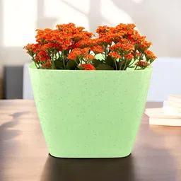 GARDEN'S NEED Four Square Blue & White 5 Pieces Planters image 4