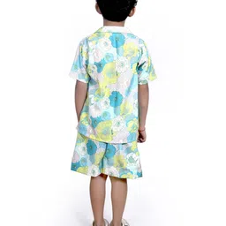 TILISM Boys Printed Shirt with Shorts image 3