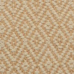 Saral Home Beige & Cream-Colored Woven-Design Anti-Skid Carpet image 2